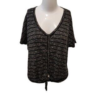 [Caution to the Wind] Front Tie Top